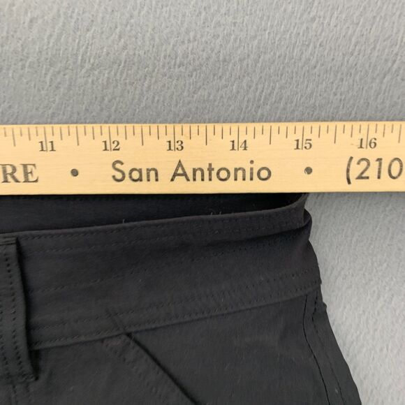 Eddie Bauer Shorts 6 Rolled Hem Bermuda Nylon Blend Stretch Hiking Outdoor - Picture 9 of 15